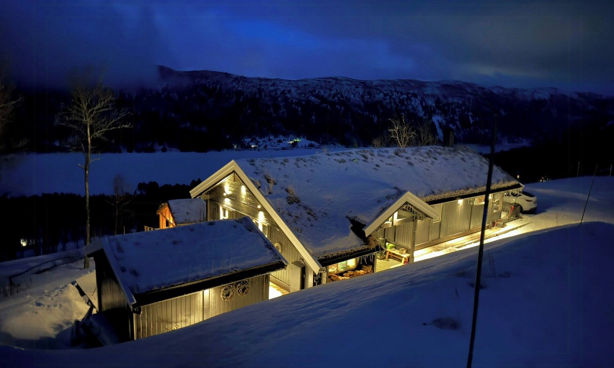 Hol Municipality House | Log cabin at the foot of Hallingskarvet