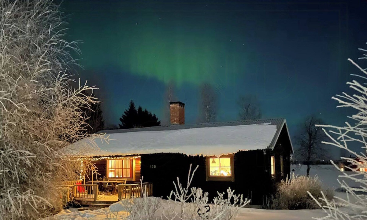 Hallen House | Log cabin near Bydalsfjällen ski resort