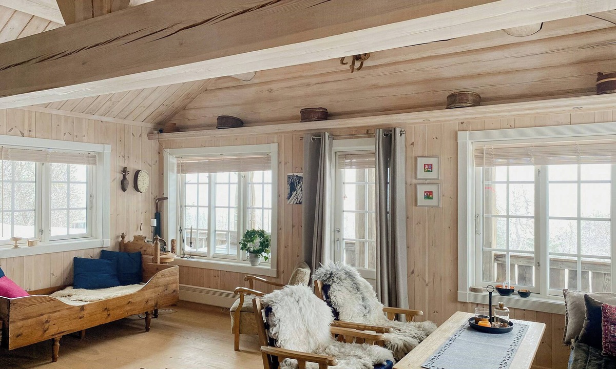 Nore og Uvdal House | Log cabin with modern solutions