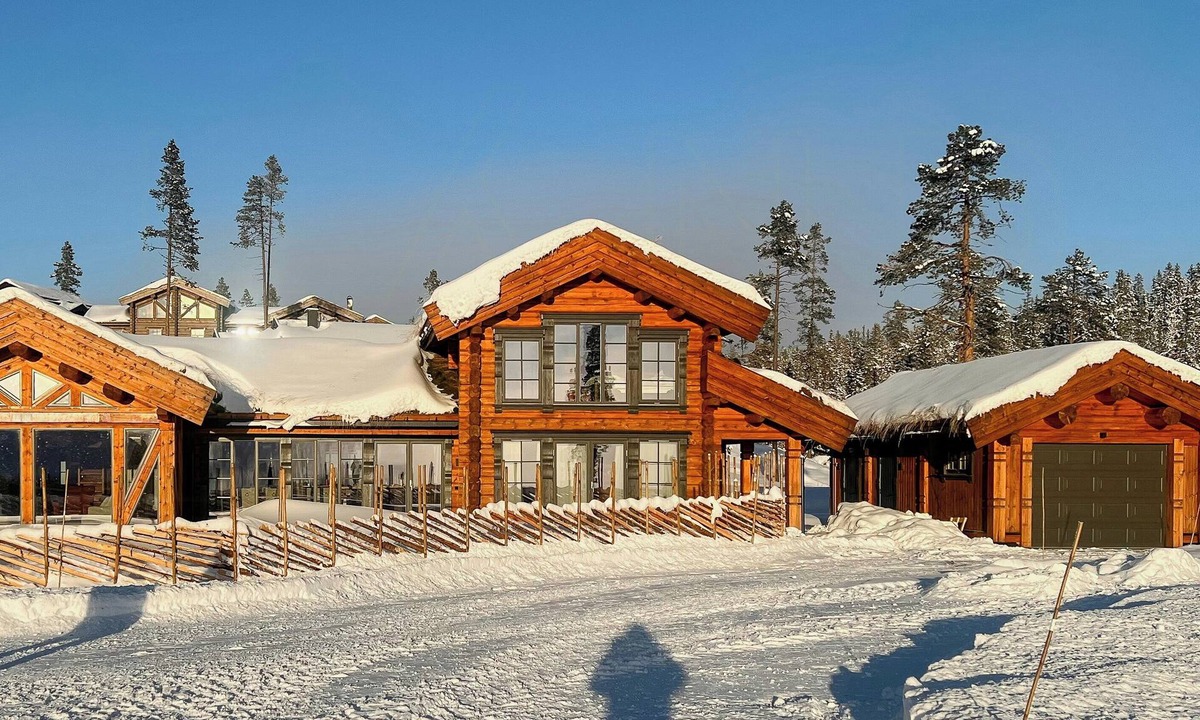 Vikberget House | Log cabin with views over Turufjell