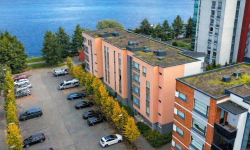 Jyvaskyla Apartment | Lutakko Stay with Sauna, Balcony & Garage Parking