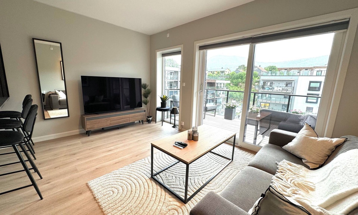 Fyllingsdalen Apartment | Luxury Apartment in Bergen, 10 min from City Centre