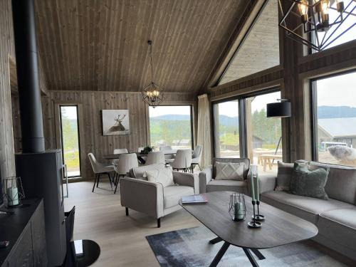 Nes House | Luxury holiday home, skiing, sauna, remote office