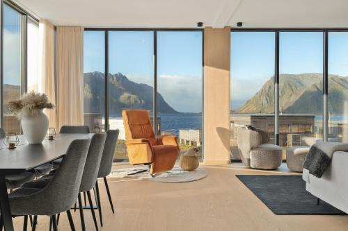 Vagan House | Lyngvær Serene Lodge - Jacuzzi & Sauna - No 09