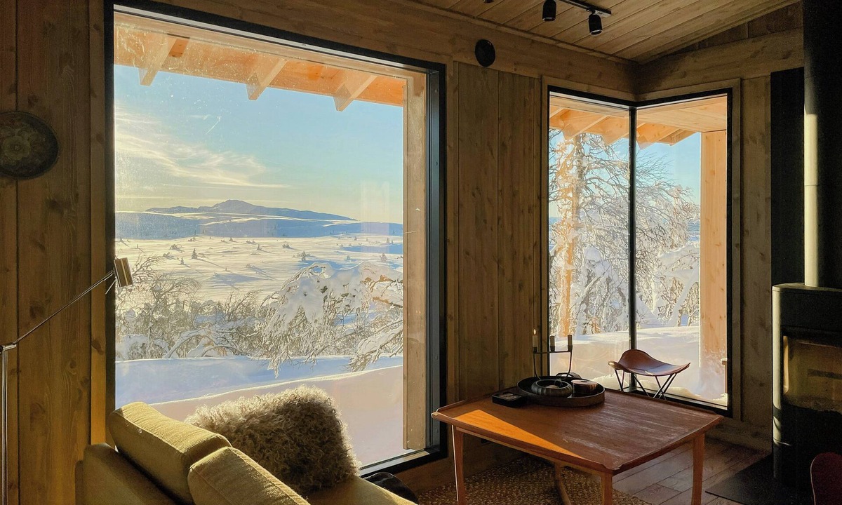 Skeikampen House | Modern cabin by the ski trails at Fagerhøy