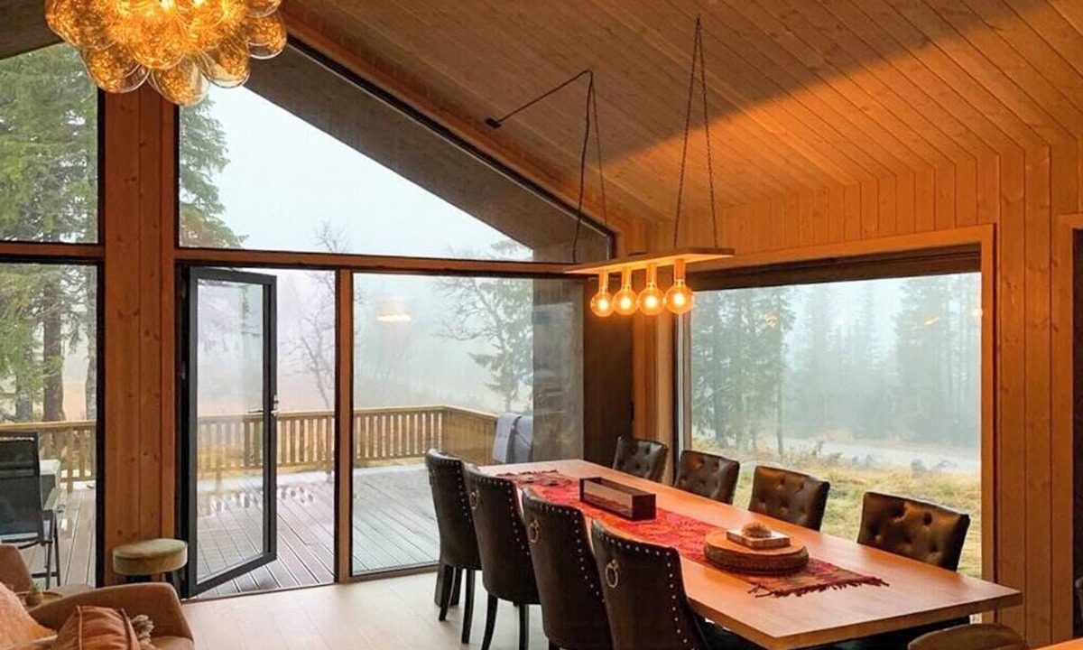 Vikberget House | Modern cabin close to the ski slopes in Haglebu