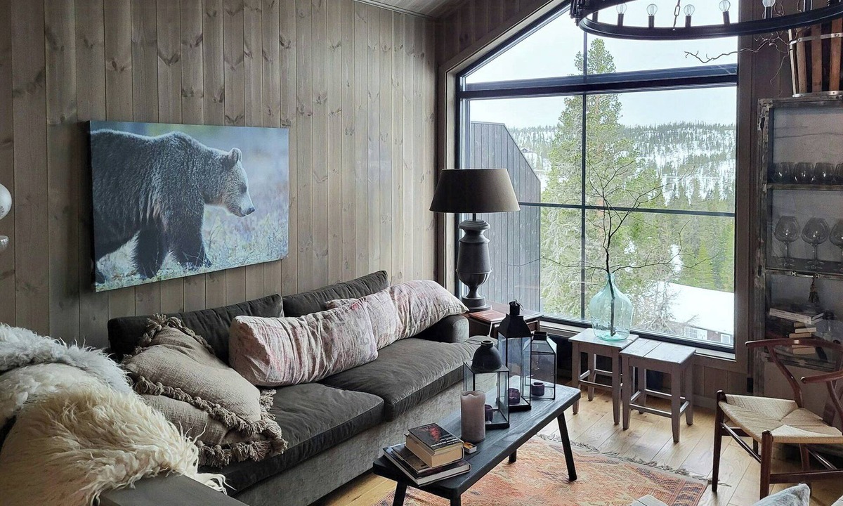 Kroderen House | Modern cabin in Norefjell with sauna