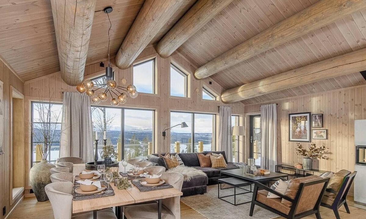 Sor-Fron House | Modern cabin with beautiful design by Gålåvatn