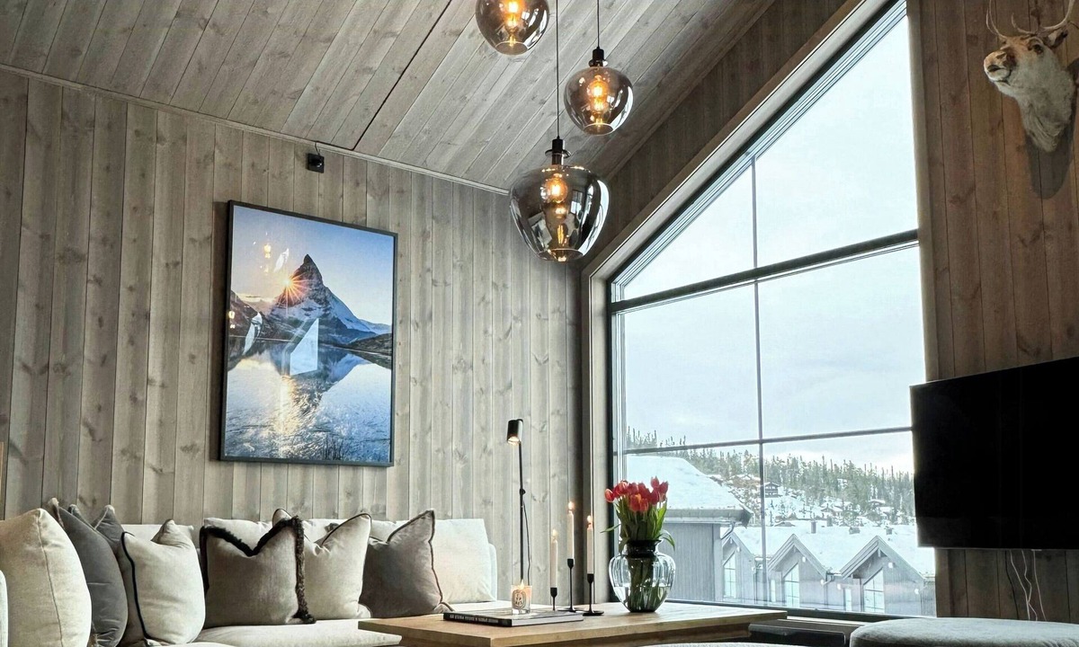 Kroderen House | Modern family cabin in Norefjell ski-in/out