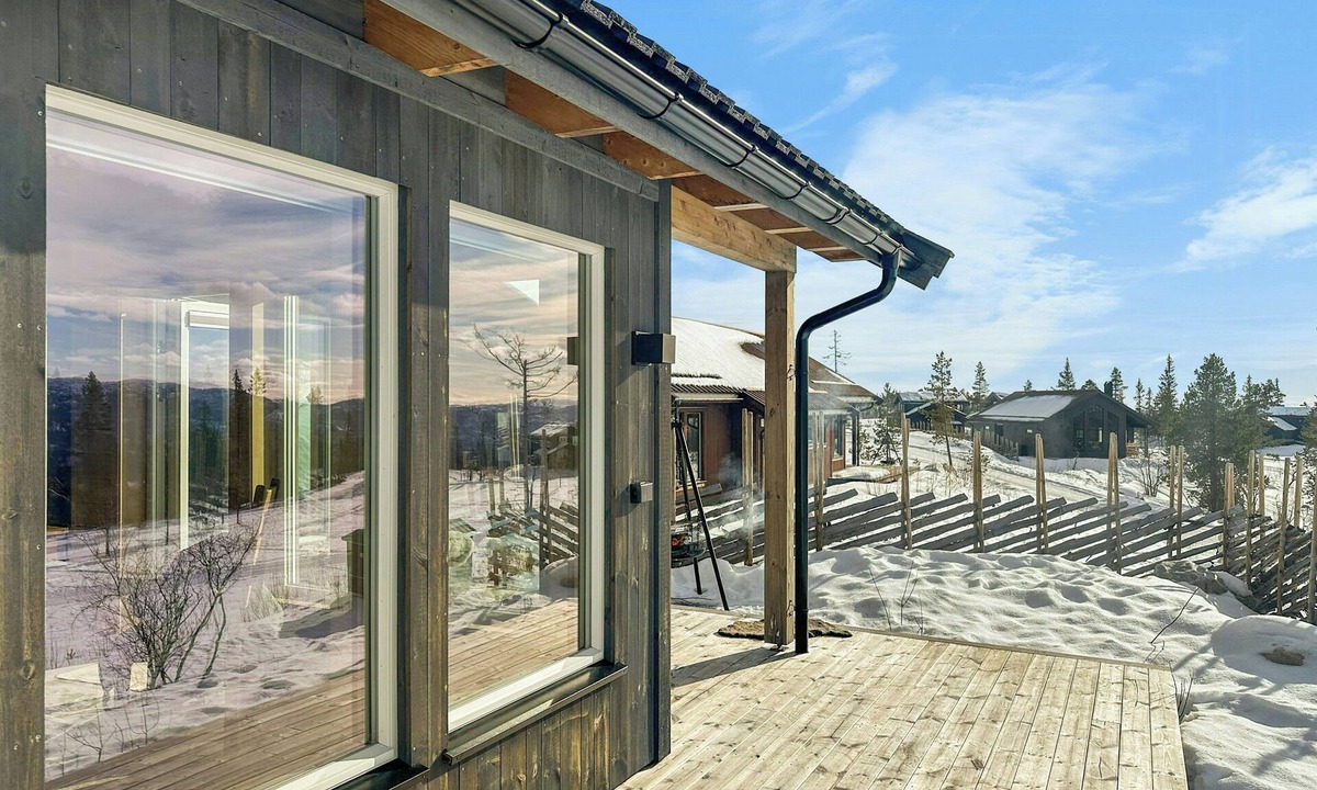 Kroderen House | Modern mountain cabin near Norefjell