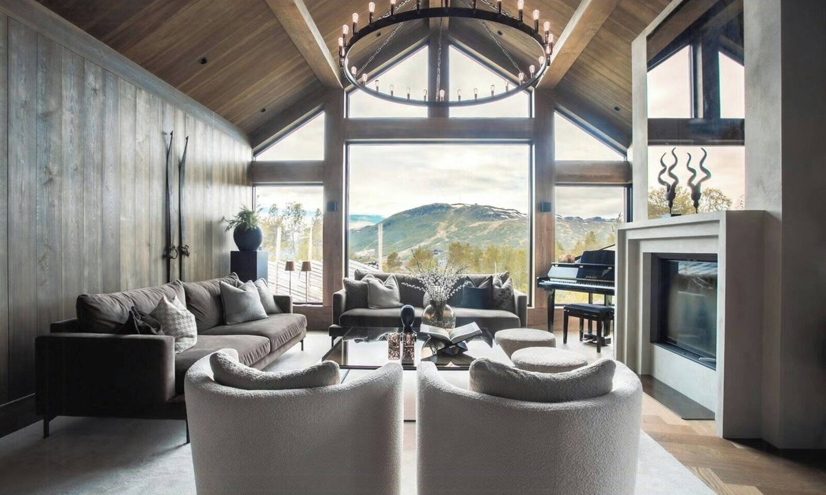 Hovden House | Modern mountain cabin with views in Hovden