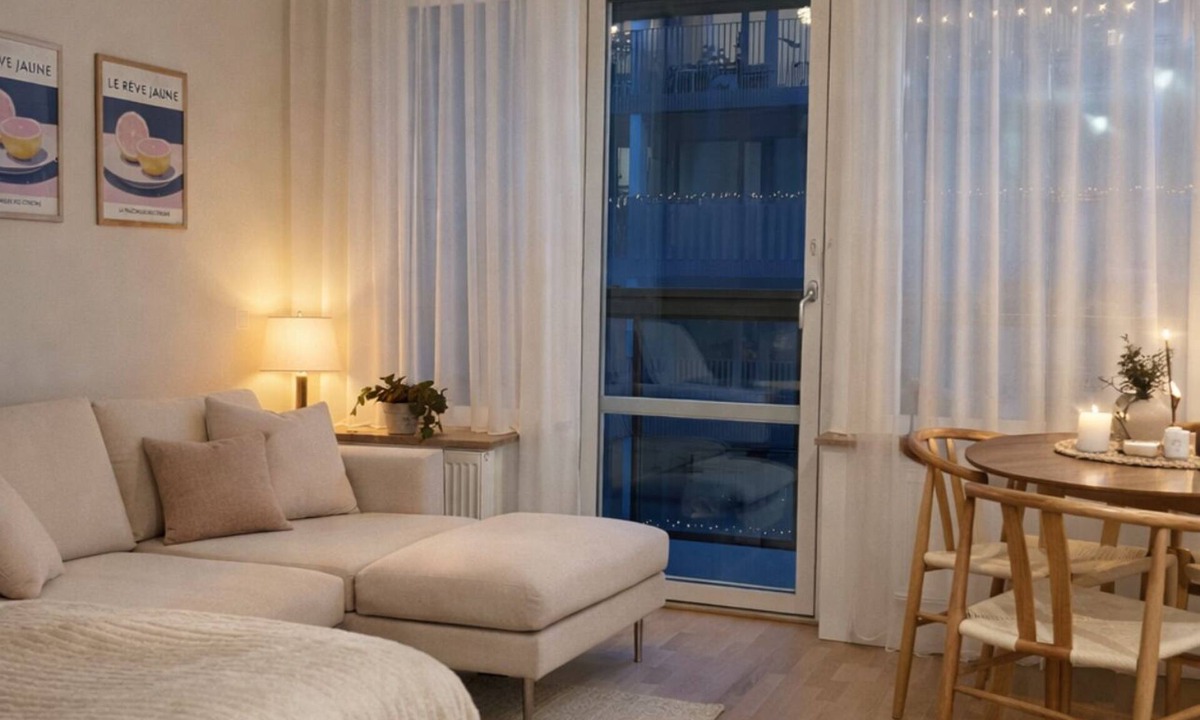 Vasastan Apartment | Modern studio with balcony in central Stockholm