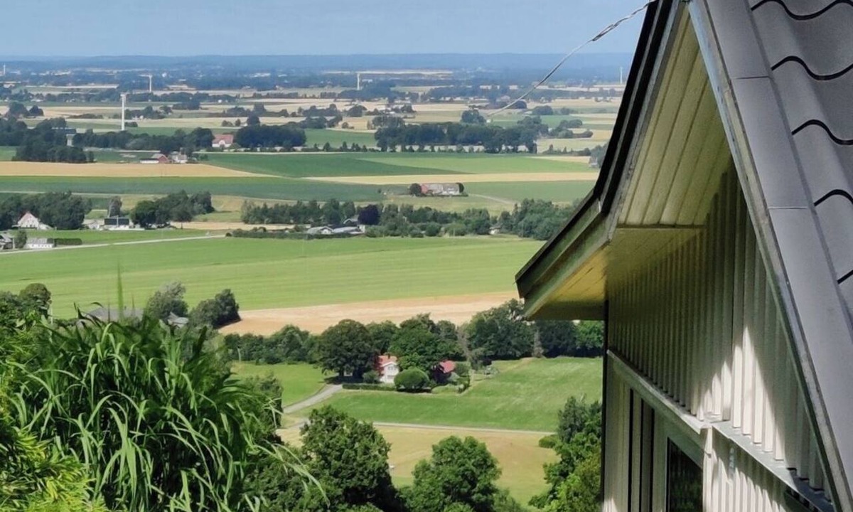 Laholm Cottage | Modern vacation home with sweeping views near Båstad.