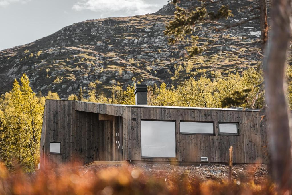 Vikberget House | Moderne hytte, tett på naturen