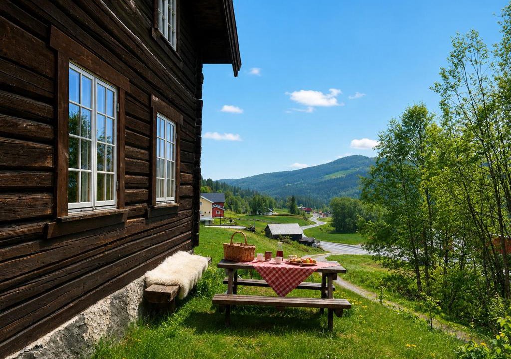 Al House | Mountain cabin 5 in Ål with sauna