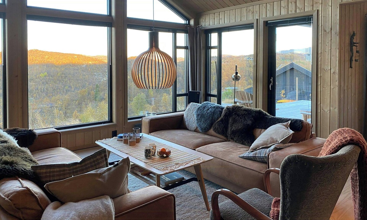 Al House | Mountain cabin at Bergsjøen with panoramic views