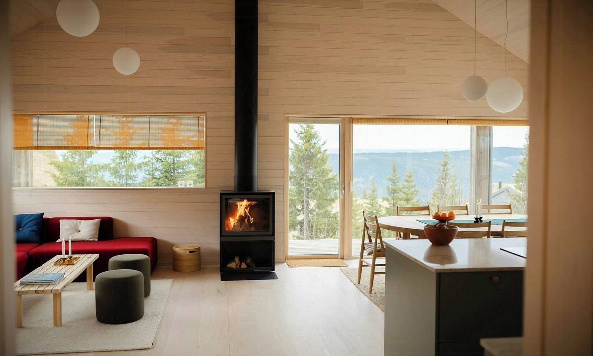yer House | Mountain cabin near Hafjell with view and hot tub