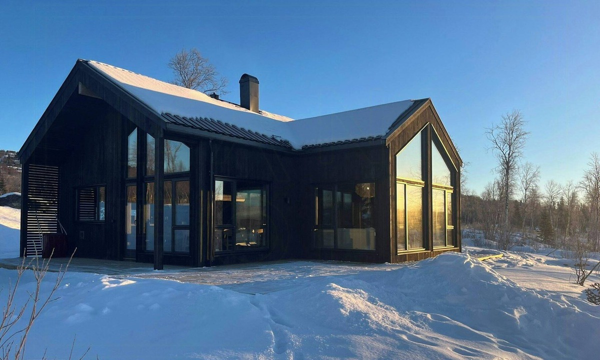Gol Municipality House | Mountain cabin with beautiful lake view