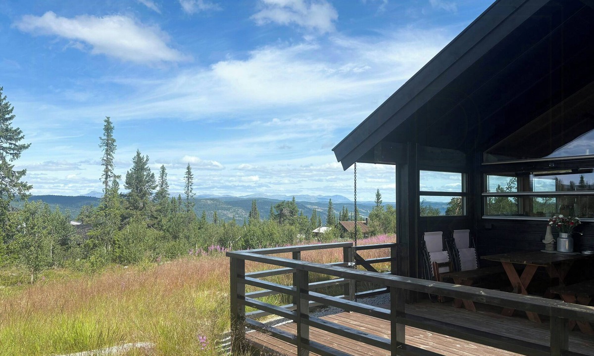 Al Municipality House | Mountain cabin with panoramic views near Geilo