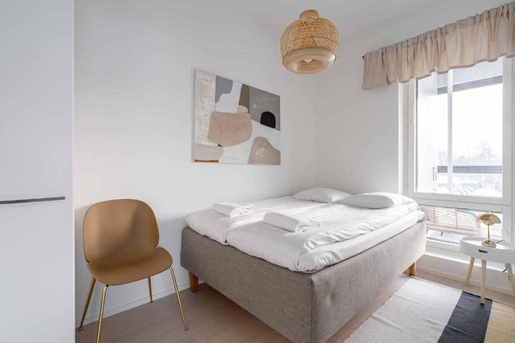 Tampere Apartment | New 2BR with Balcony, Sauna & Great Location