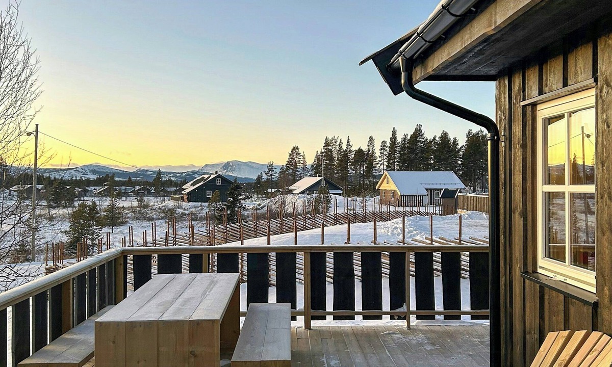 Kamben House | New cabin by the ski track on Golsfjellet
