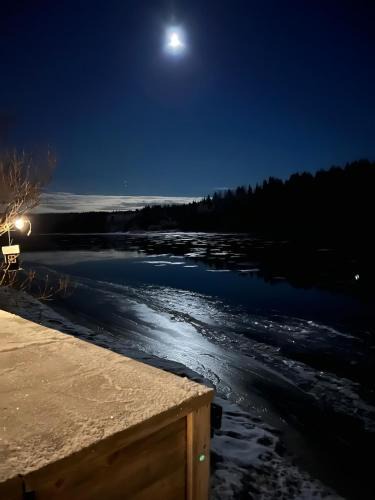 Vindeln Municipality House | Newly Renovated Red Riverfront House