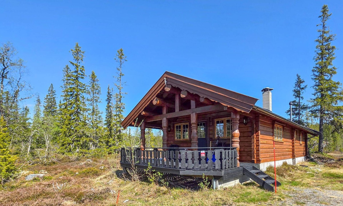 Hjartdal Municipality House | Nice home in Tuddal with house a mountain view
