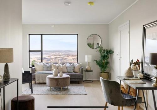 Fet Municipality Apartment | Ny leilighet med fantastisk utsikt over Glomma