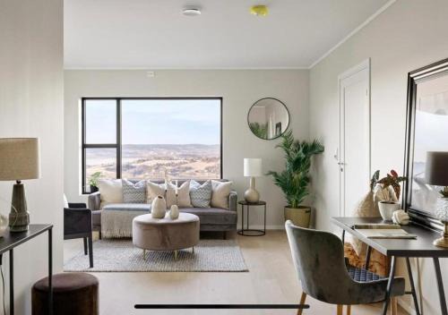 Fet Municipality Apartment | Ny leilighet med nydelig utsikt over Glomma!