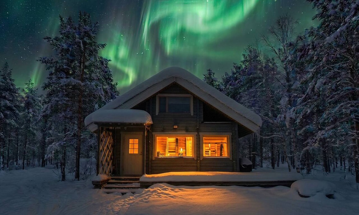 Inari House | Orava's Nest: Cozy vacation home with 40,000 m² of privacy