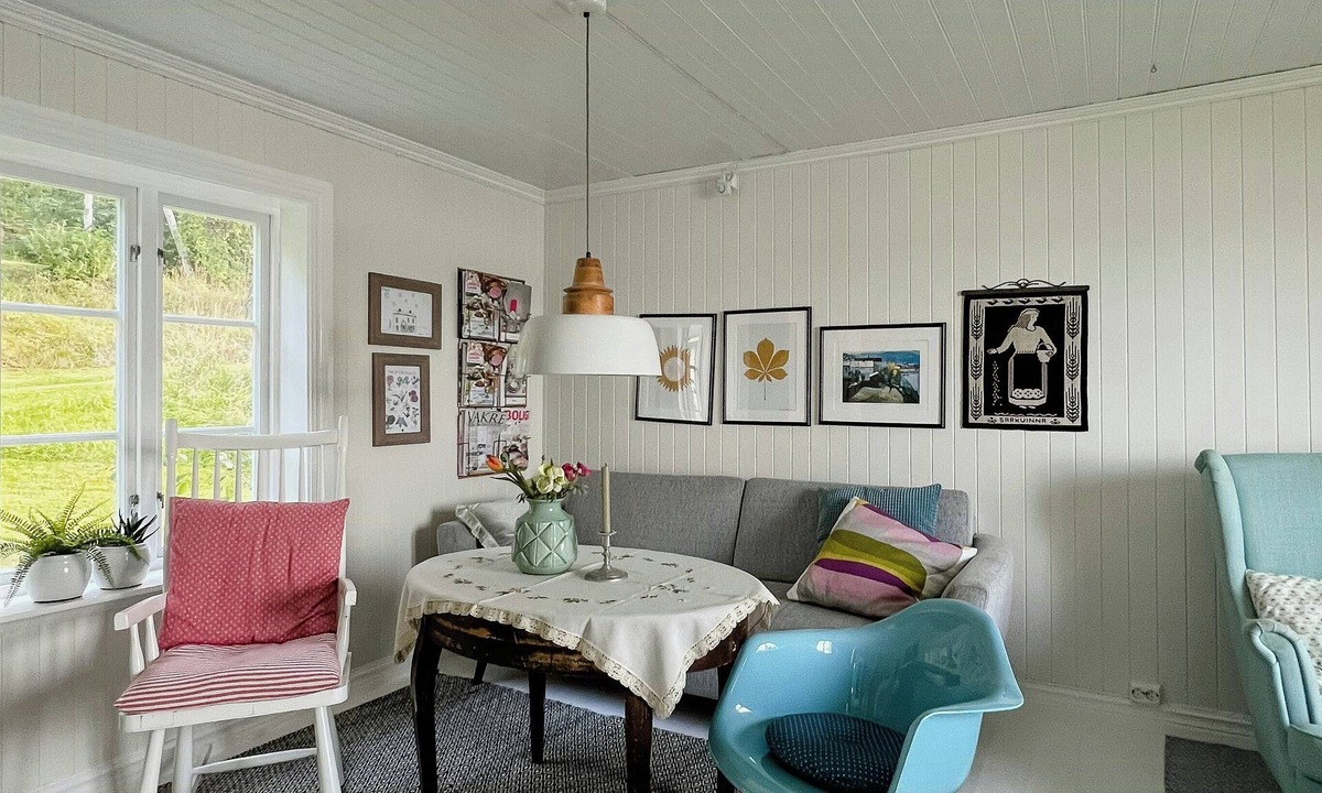 Levanger House | Peaceful log cabin by the fjord on Ytterøy