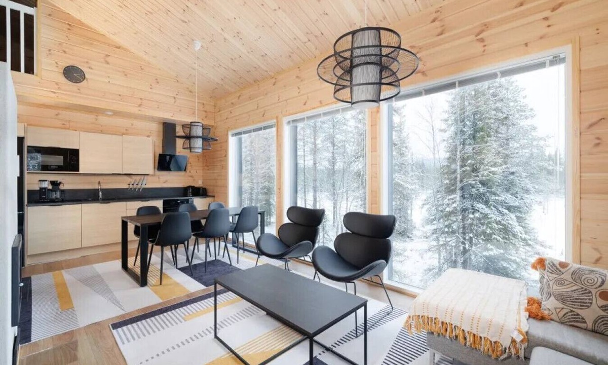 Syote Villa | Porevillas Iso-Syöte B | Jacuzzi & Sauna