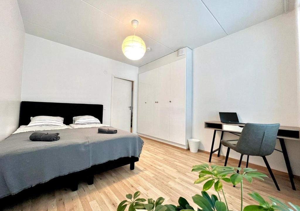 Etelainen District House | Room at Premium Apartment in the heart of Jätkäsaari