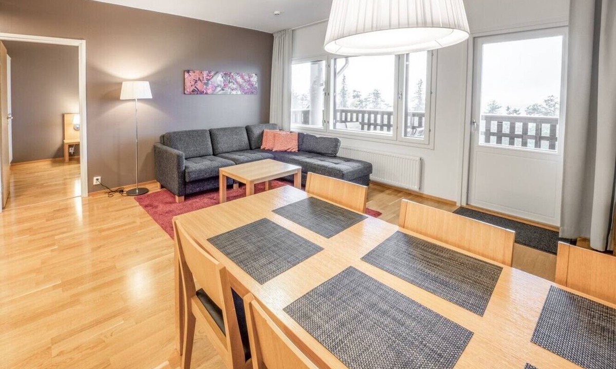 Rukatunturi Apartment | Ruka Ski Chalets 64m2 4+1 persons with balcony and WiFi