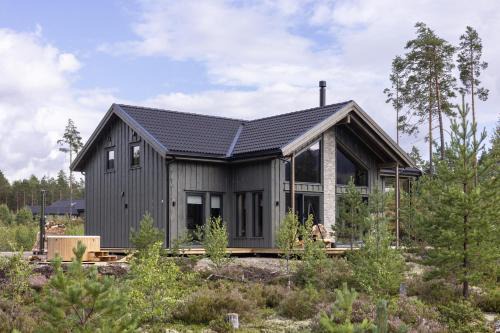 Kviteseid Resort | Saga Hytte 6p With Sauna Hot Tub Water View