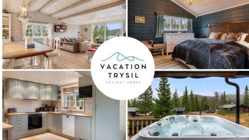 Mælem House | Skilodge 208 with hot tub by Vacation Trysil
