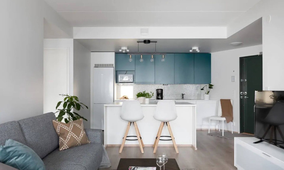Ruoholahti Apartment | SleepWell next to West Terminal, Sauna, Parking 24