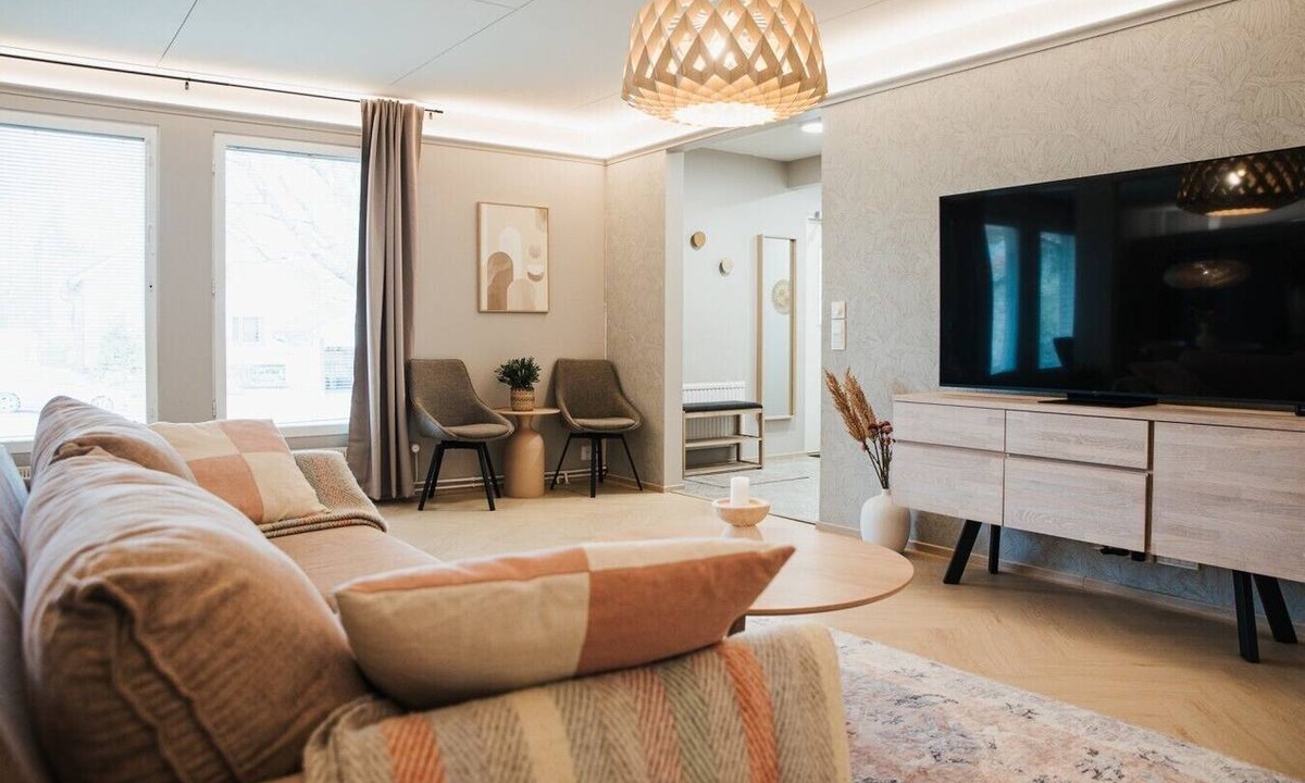 Seinajoki Apartment | Spacious 3BR Apt in Seinäjoki | Free Parking