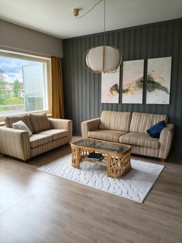 Jamsa Apartment | Spacious 4-room apartment,kitchen, sauna in the city center, 7 km to Himos