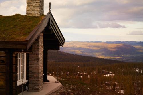 Rollag House | Spacious cabin with panoramic view, bbq, Wifi & fireplace