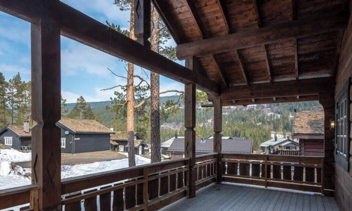 Nore og Uvdal House | Spacious log cabin near Hardangervidda