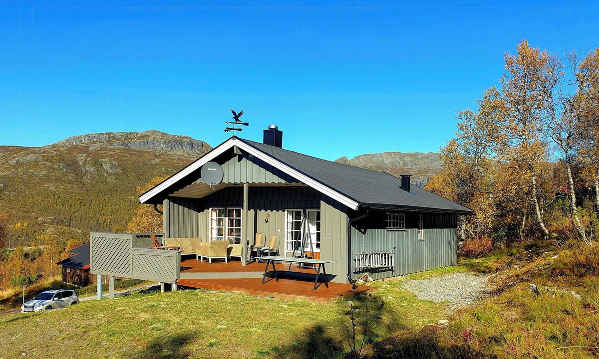 Tyinkrysset House | Sunny cabin near Tyin Filefjell ski centre
