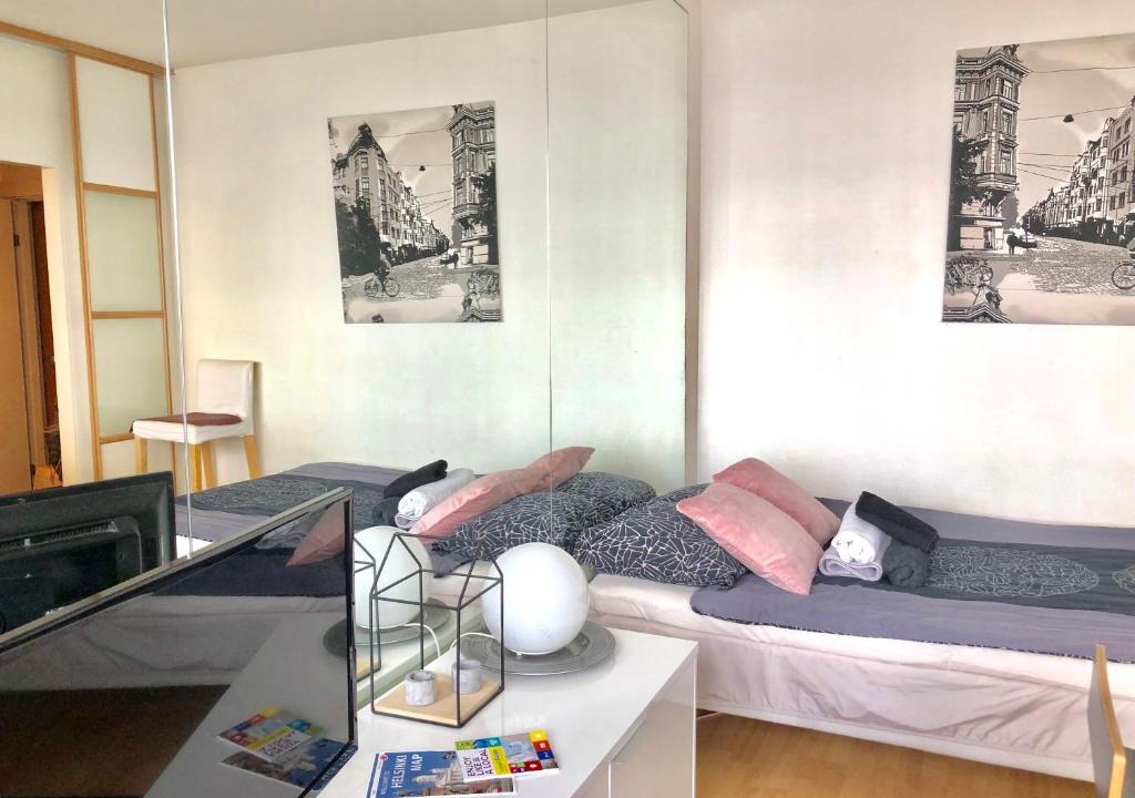 Kamppi Apartment | Sweet Home Bright Modern Studio City Center 07