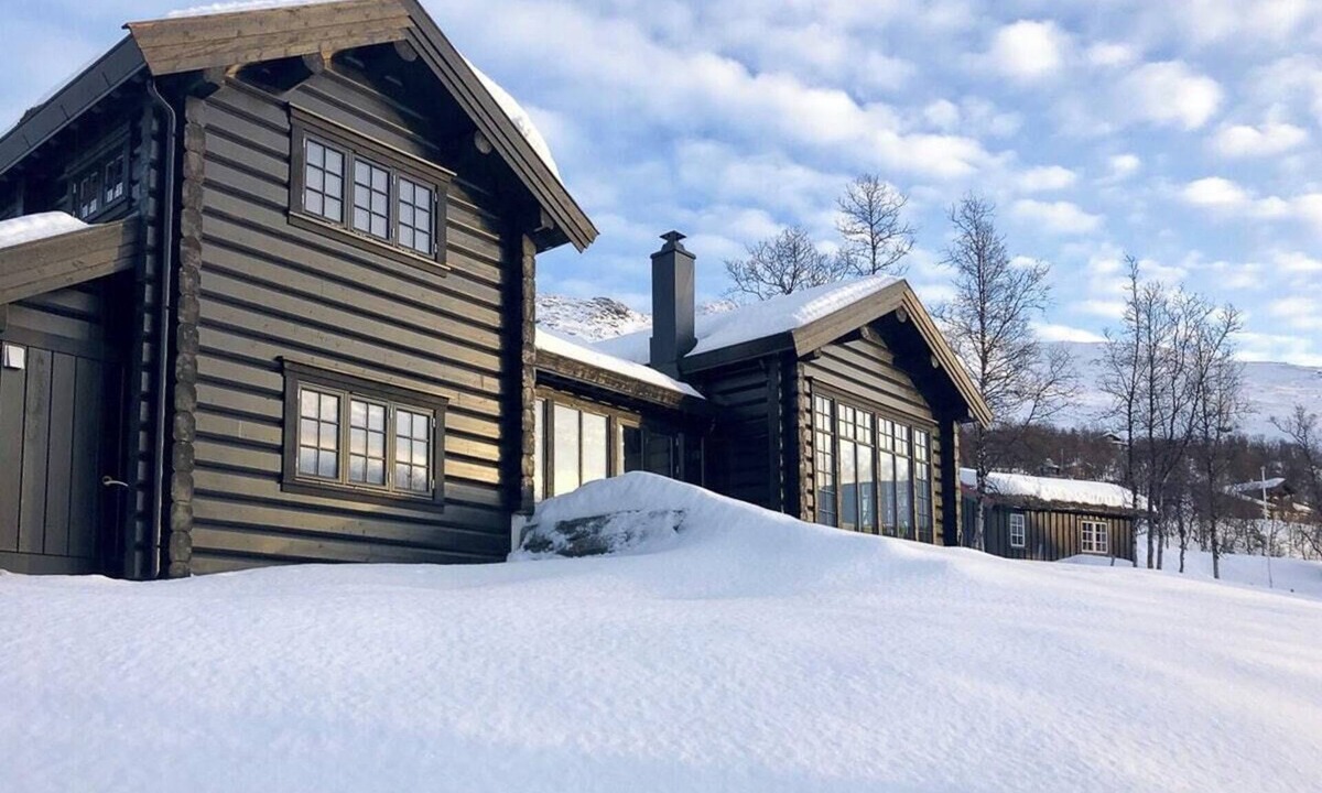 Oppdal House | Timber cabin with fantastic view in Oppdal