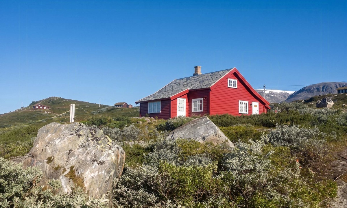Ustaoset House | Traditional cabin with views of Hardangervidda