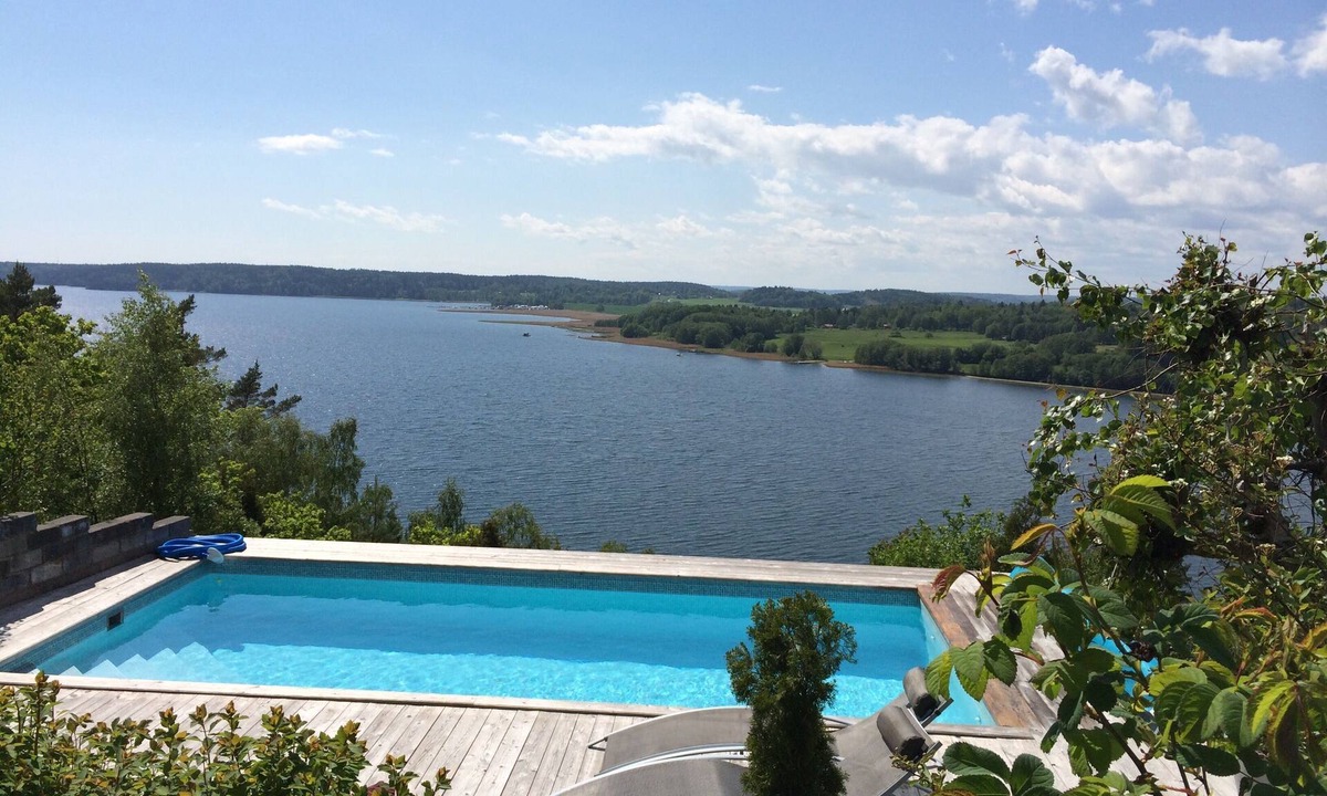 Grodinge House | Two Houses - With Pool And Fantastic Sea View