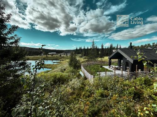 Svingvoll House | Unique cabin with fantastic lake view, sauna, ski & EV outlet