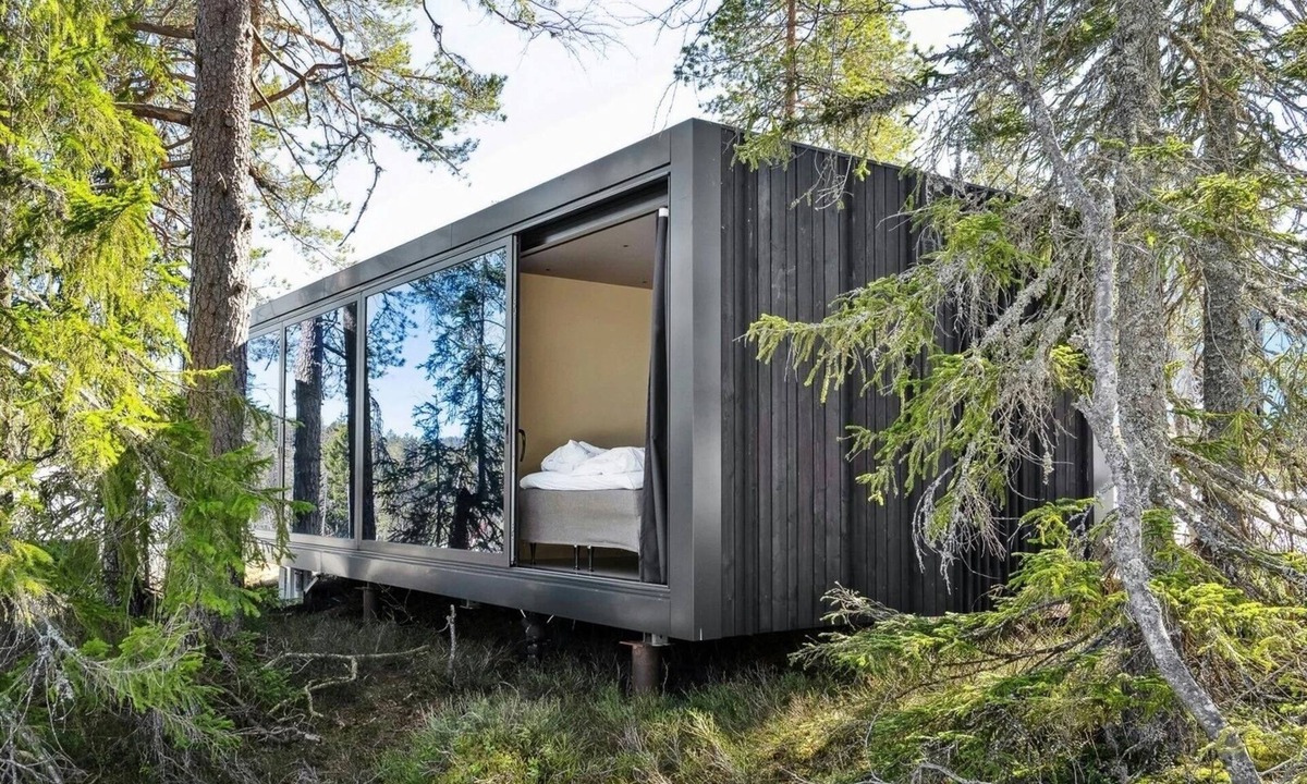 Flesberg Cabin | Unique, modern cabin designed by Snøhetta, located at Blefjell