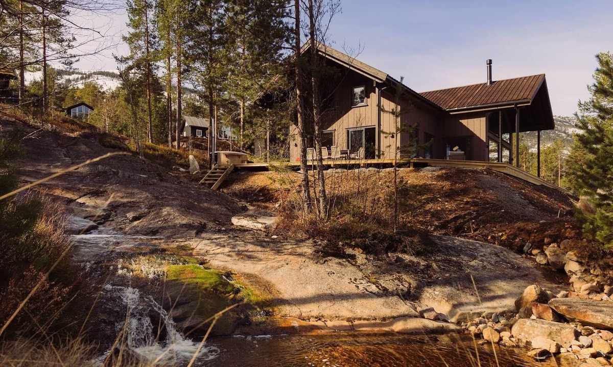 Kviteseid House | Villa Fossen with sauna and jacuzzi