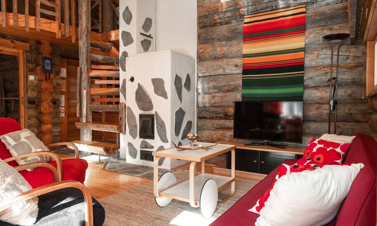 Rukatunturi Cabin | Villa Talvikolo - Spacious 2BR Cabin with Sauna